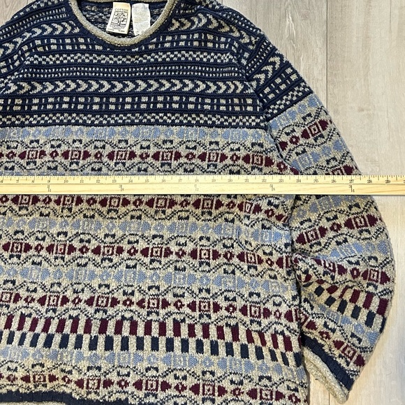 Vintage Cotton Country Knit Made In Canada Size XL - Picture 7 of 8